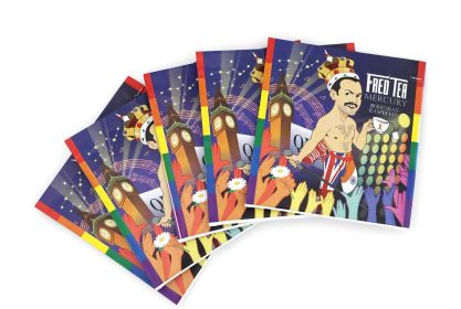 Fred TEA Mercury: Organic Bohemian Raspberry Tea (Herbal / Caffeine Free) (Freddie Mercury) (size: 20pk (Eco Choice - No Cube))