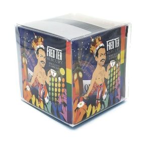 Fred TEA Mercury: Organic Bohemian Raspberry Tea (Herbal / Caffeine Free) (Freddie Mercury) (size: 20pk (Cube))