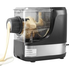 Electric Pasta Maker, 150W Automatic Noodle Maker Machine with 8 Pasta Shapes, 4 Intelligent Modes (Default: Default)